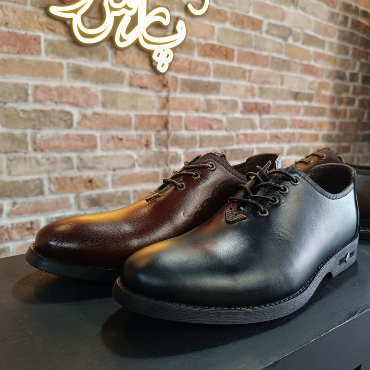 کفش مجلسی مردانه قهوه ای