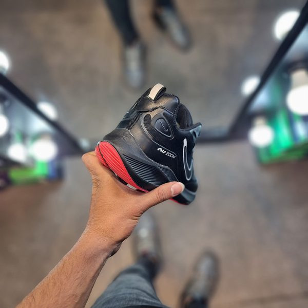 کفش اسپرت مشکی قرمز