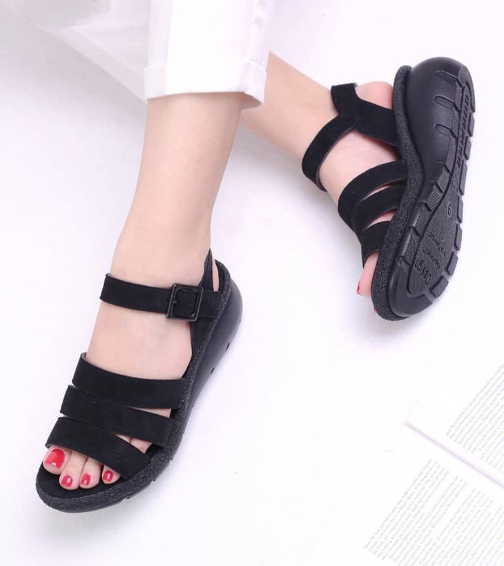 صندل مشکی زنانه