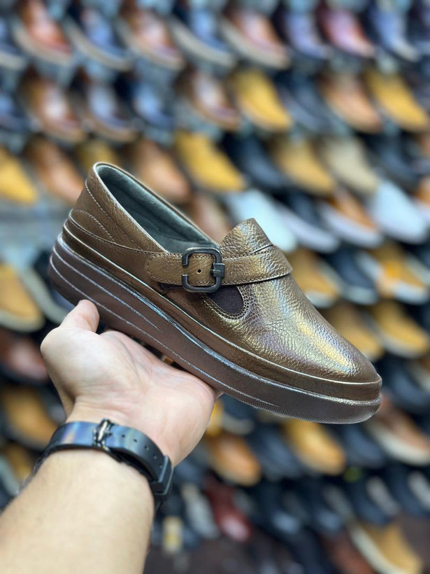 کفش طبی زنانه گردویی