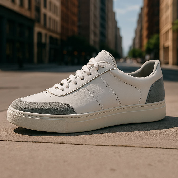 ونس سفید چرم