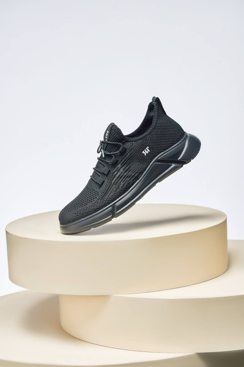 کتونی تمام مشکی مردانه