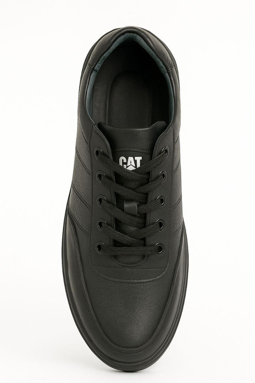 کفش اسپرت مشکی چرم مردانه