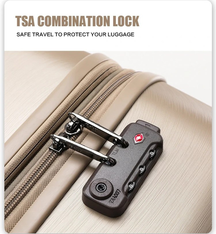چمدان با قفل ضدسرقت