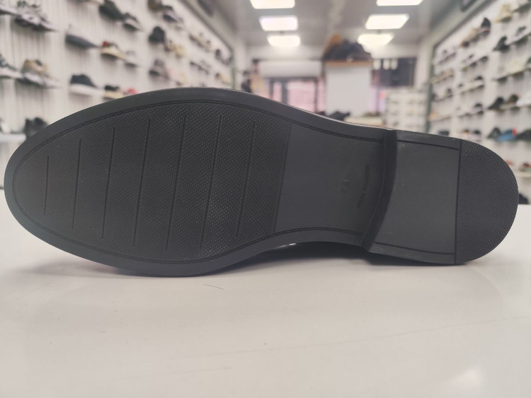 کفش چرم مجلسی بندی مردانه