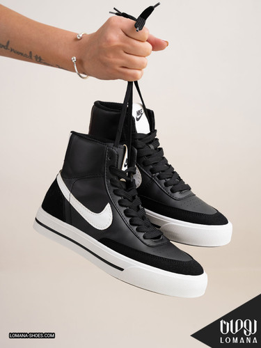 کتونی مشکی ساقدار