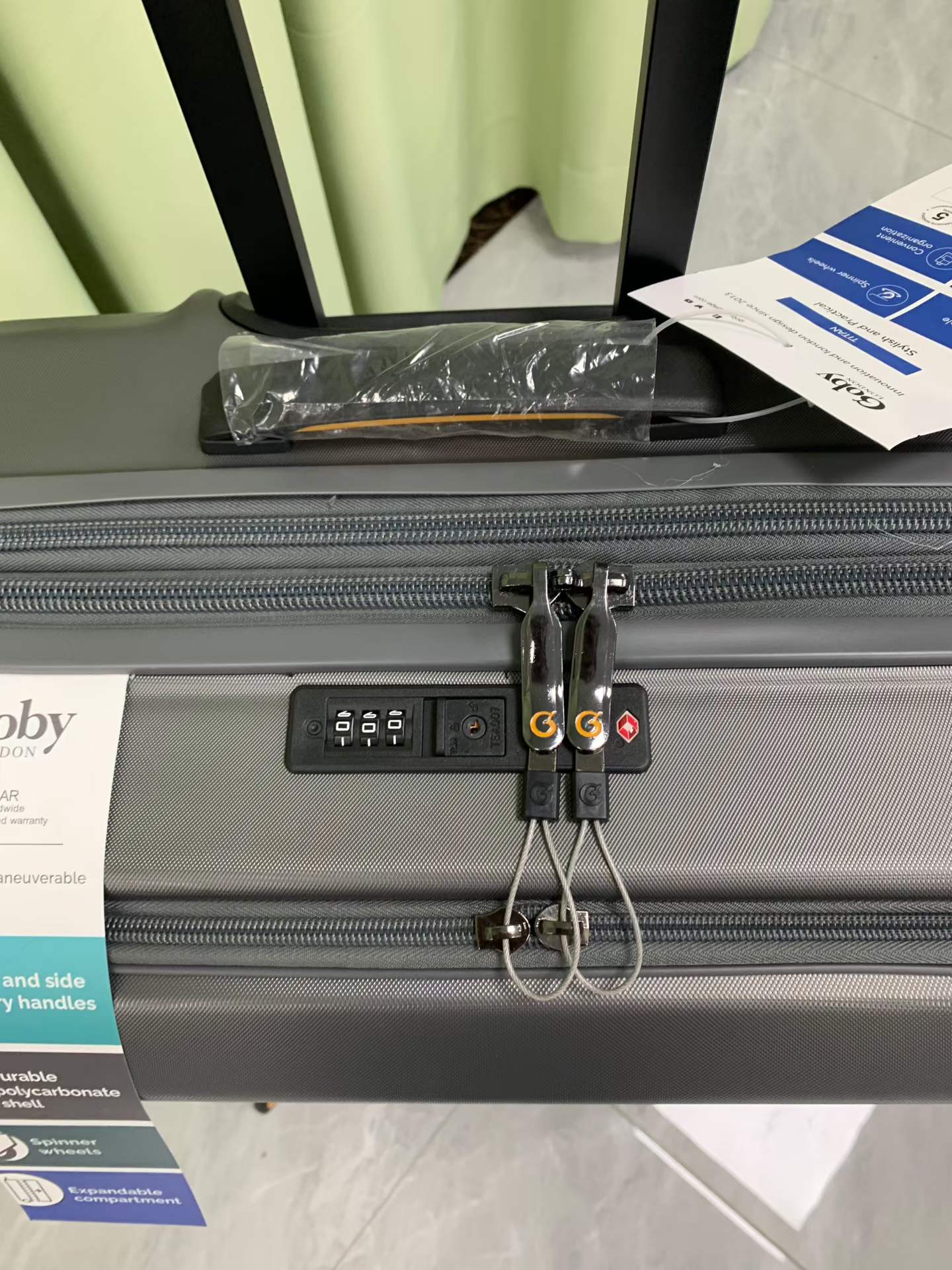 زیپ دوبل ضدسرقت درشت و زیپ افزایش حجم