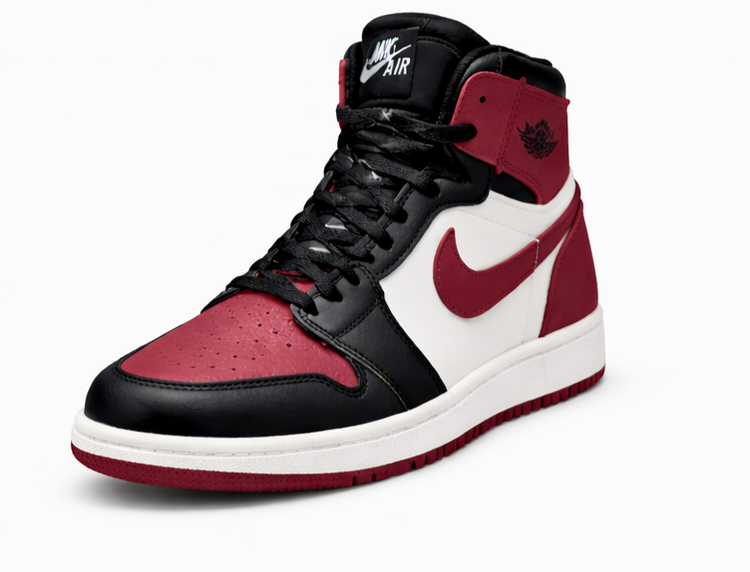 جردن وان مشکی قرمز