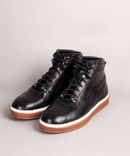 کفش ساقدار چرم مردانه