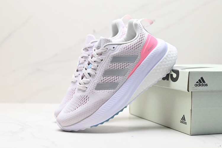 کتونی سفید صورتی